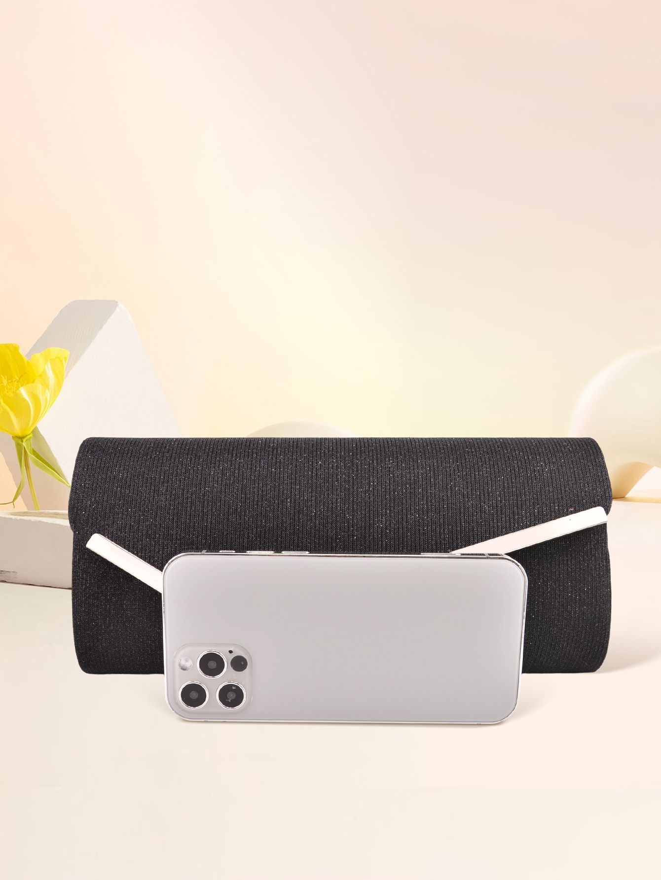 Classic Evening Bag Black Silv - Women Bags Pk recension och pris