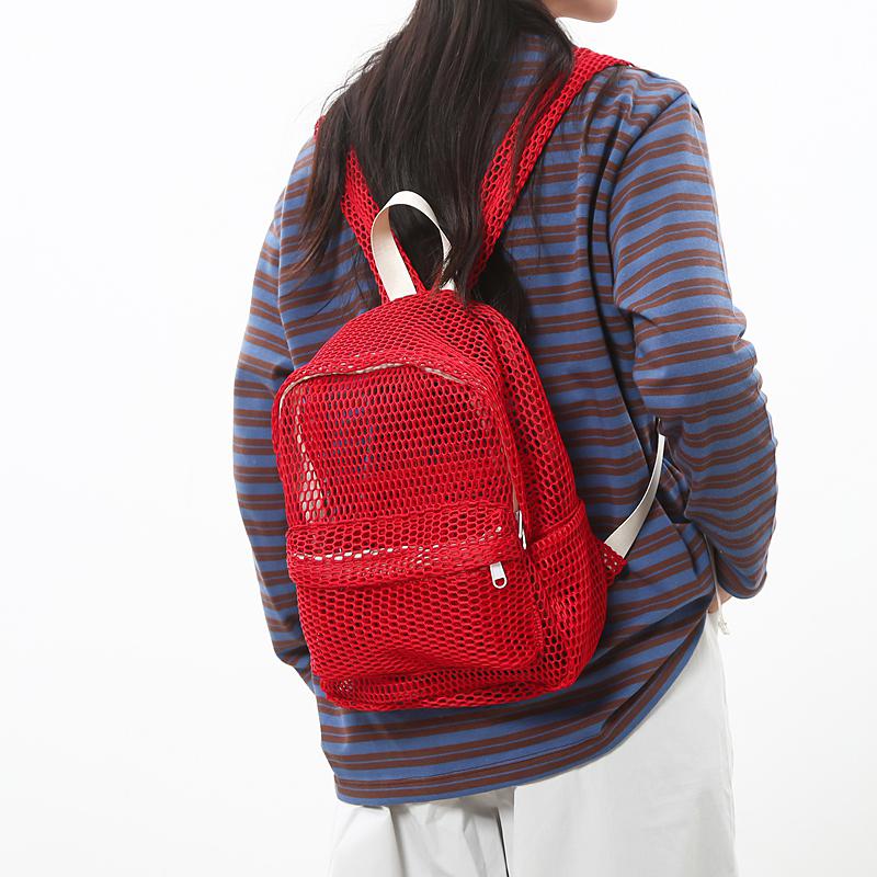LEFTSIDE Small Mesh Backpack B - Women Bags In Trend recension och pris