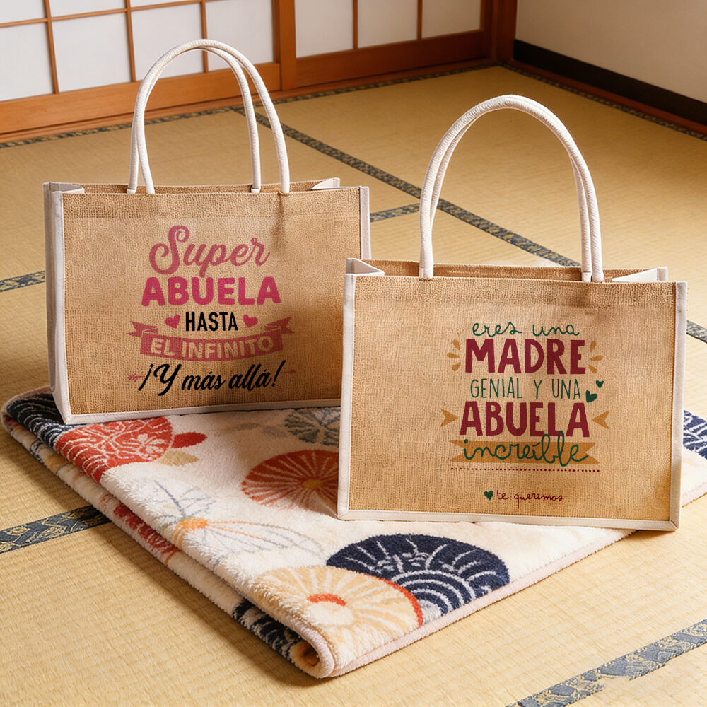 You Are A Great Mother and An  - Women Bags Jute recension och pris
