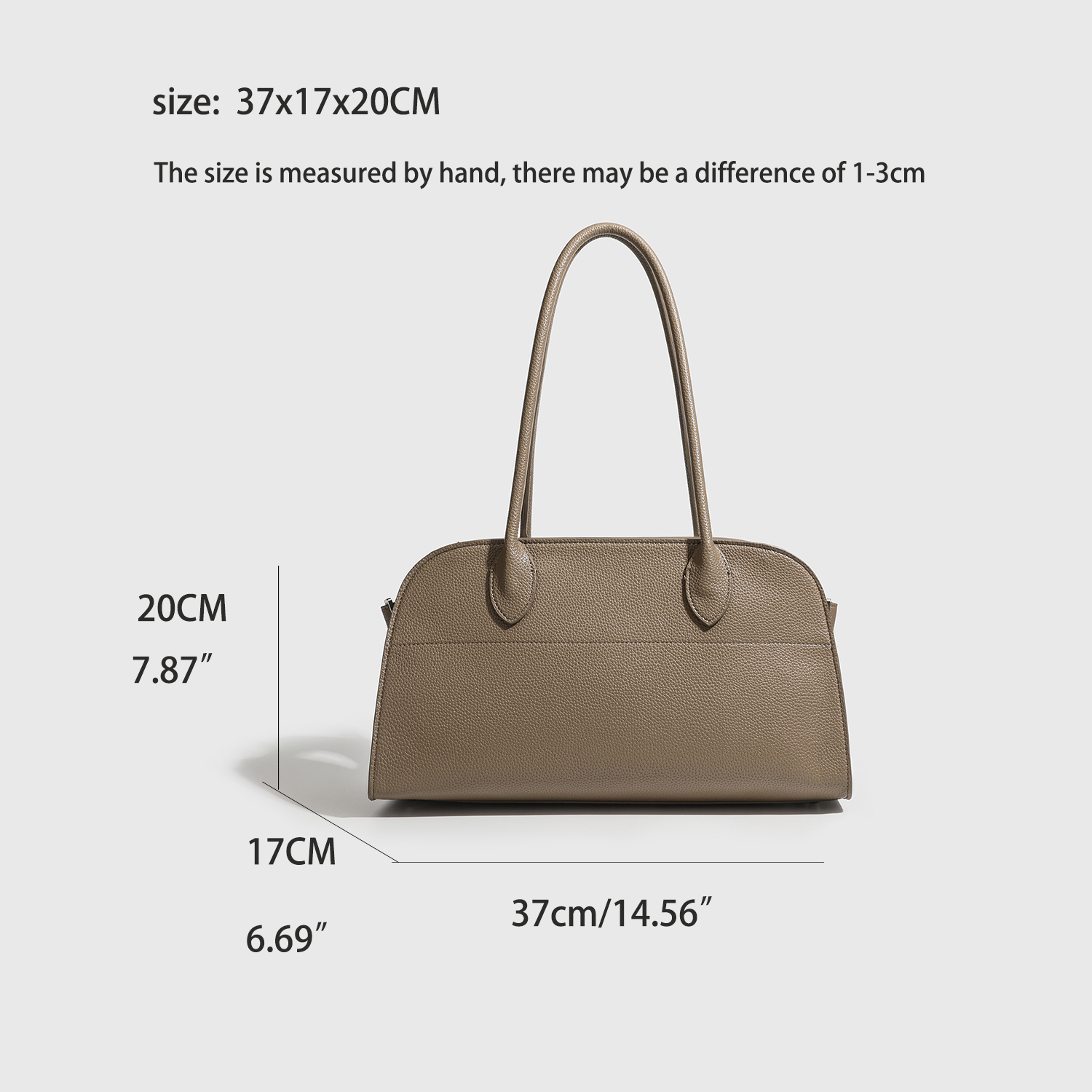 Litchi Grain Texture Tote Bag  - Women Bags With Wallet recension och pris