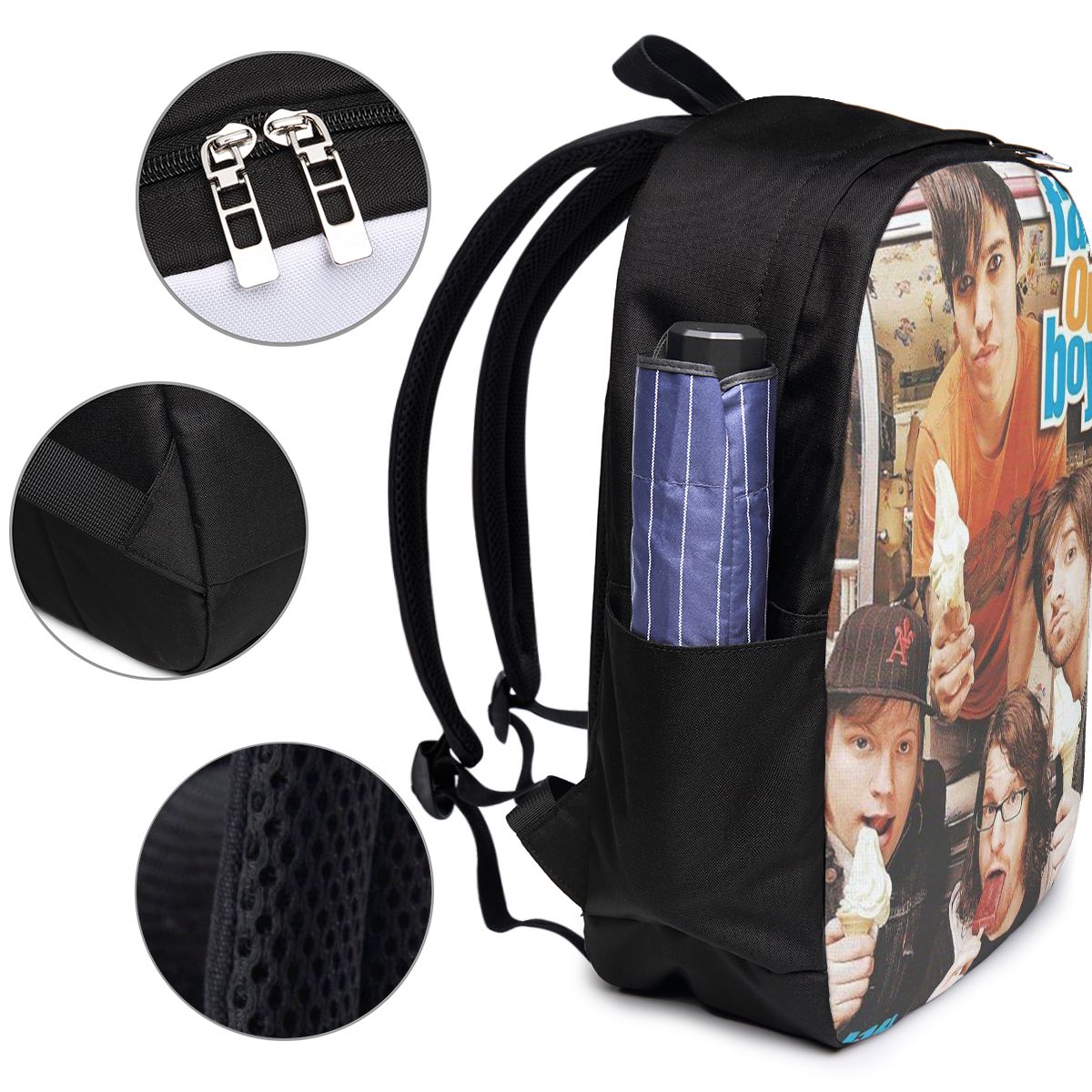 Fall Out Boy Backpack Travel N - Women'S Bag recension och pris