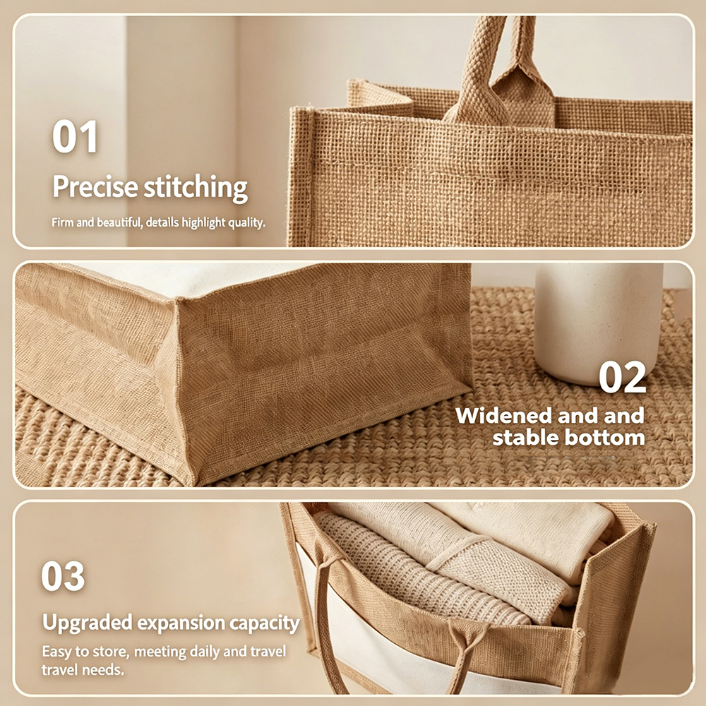 Custom Beach Wedding Tote Bag  - Women Bags Jute recension och pris