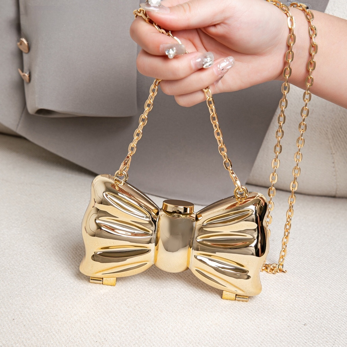 Luxury Fashion Metal Mini Hand - Women'S Bags Cross Body recension och pris