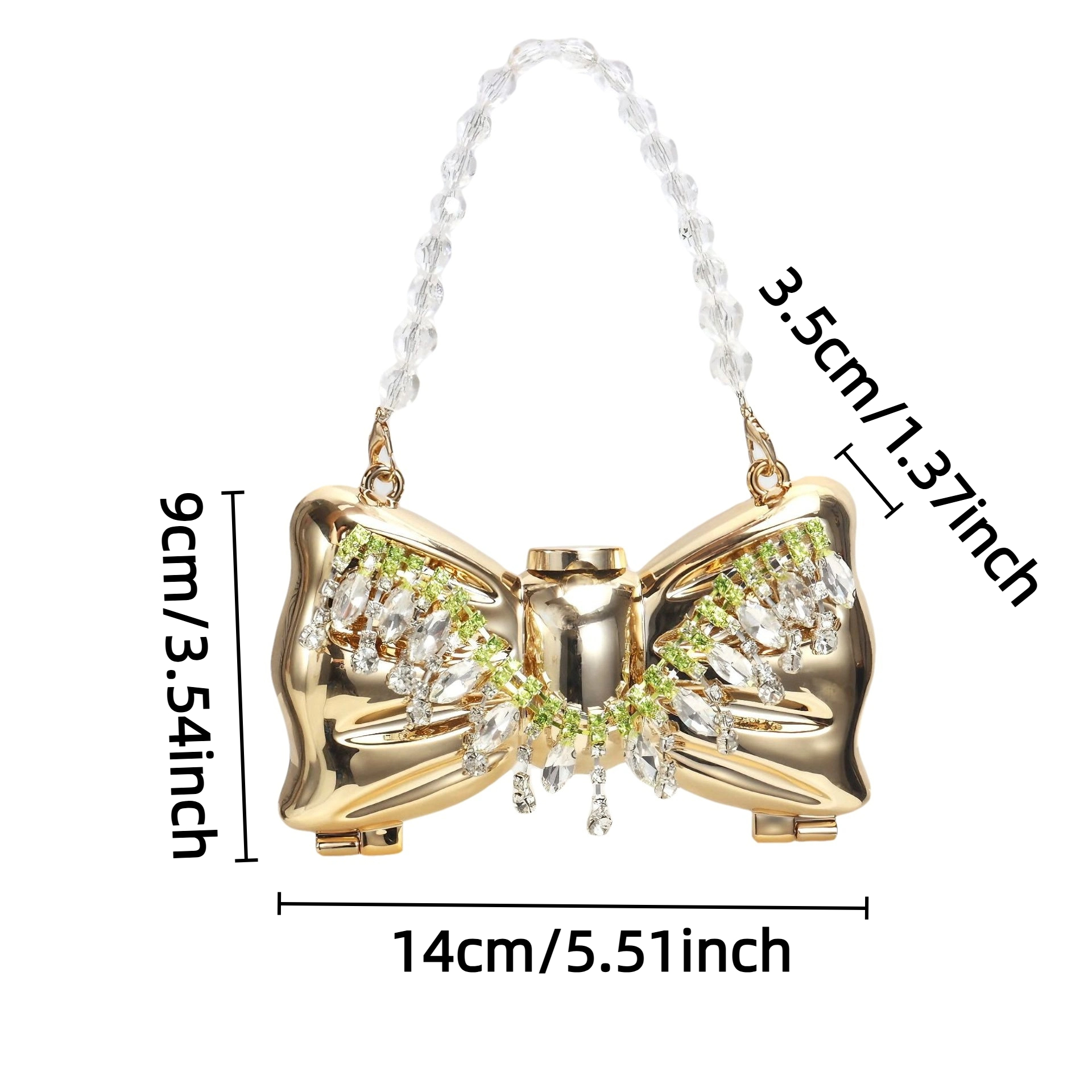 Luxury Fashion Metal Mini Hand - Women'S Bags Cross Body recension och pris